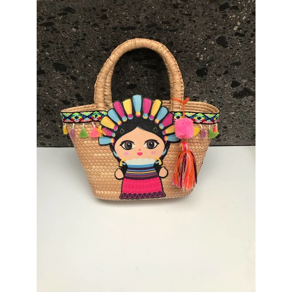 Mexican bag with Maria doll - Picture 4 of 4